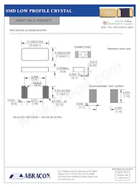 ABS07-166-32.768KHZ-T Datasheet Pagina 2