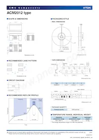 ACM2012-402-2P-T002 Datasheet Page 3