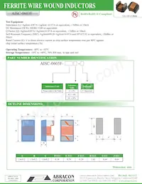 AISC-0603F-R56J-T Datasheet Page 2