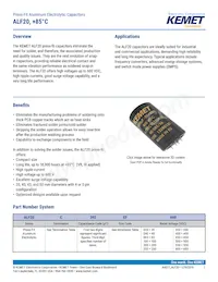 ALF20C392ED100 Datasheet Cover