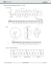 AOZ8033DIL Datasheet Page 6