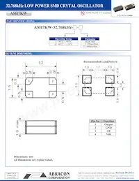 ASH7KW-32.768KHZ-L-T Datasheet Pagina 2