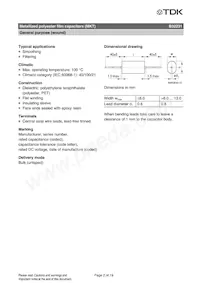 B32231D8684M000 Datasheet Pagina 4