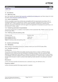 B39192B8837P810 Datasheet Page 18