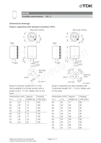 B41505A8109M Datasheet Page 4