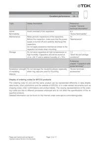 B41505A8109M Datasheet Page 13