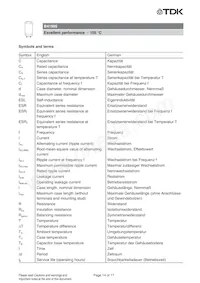 B41505A8109M Datasheet Page 14