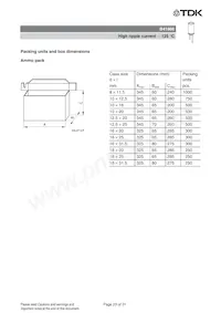 B41866C8687M000 Datasheet Pagina 23