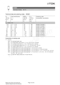 B43821F2337M000 데이터 시트 페이지 17