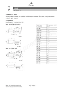 B43866A2227M Datasheet Pagina 14