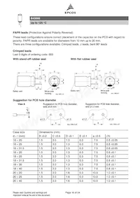 B43866A2227M Datasheet Pagina 16