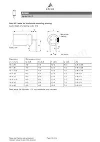 B43866A2227M Datasheet Pagina 18