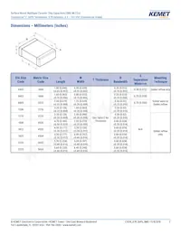 C0402C221J5RALTU Datasheet Page 3