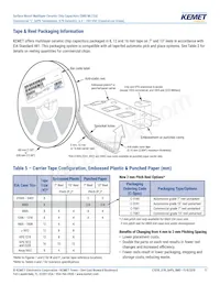 C0402C221J5RALTU Datasheet Pagina 17