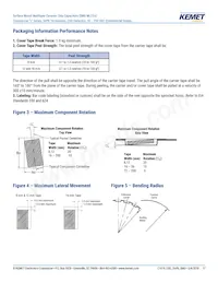 C0805C271F5GALTU Datasheet Pagina 17