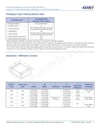 C0805C475K4PALTU Datasheet Page 2