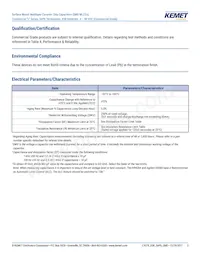 C0805C475K4PALTU Datasheet Pagina 3