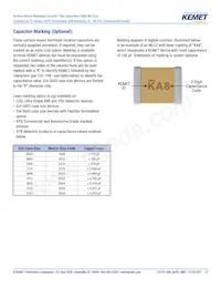 C0805C475K4PALTU Datasheet Pagina 12