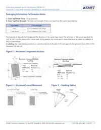 C0805C475K4PALTU Datasheet Pagina 17