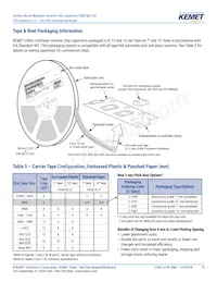 C0805C475K9RACTU Datasheet Page 19