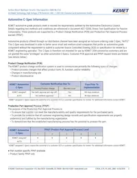 C0805W332KCRACTU Datasheet Pagina 3