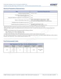 C0805W332KCRACTU Datasheet Page 6