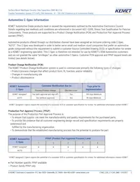 C0805X121J5GAC7800 Datasheet Pagina 3