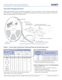 C0805X222G3GEC7210 Datasheet Pagina 14