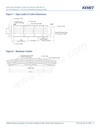 C0805X222G3GEC7210 Datasheet Pagina 19