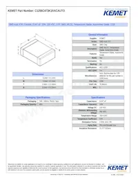 C1206C473K1RACAUTO Datasheet Copertura