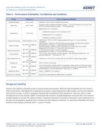 C1206C473Z5UACTU Datasheet Page 8