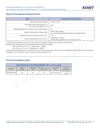 C1206C562G3HACAUTO Datasheet Pagina 5