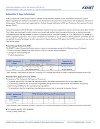 C1206J224K3RACAUTO Datasheet Page 3