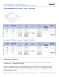 C1206J224K3RACAUTO Datasheet Pagina 4