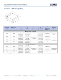 C1206X104J3REC7800 Datasheet Pagina 5