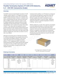 C1206X104K2RACAUTO Datasheet Cover