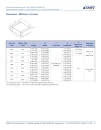 C1206X104K2RACAUTO Datasheet Pagina 4