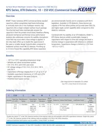 C2220C106M5R2C7186 Datasheet Cover