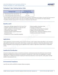 C2220C336M4R2CAUTO Datasheet Page 2