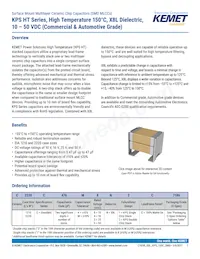 C2220C476M8N2CAUTO Datasheet Copertura