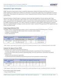 C2220C476M8N2CAUTO Datasheet Page 3