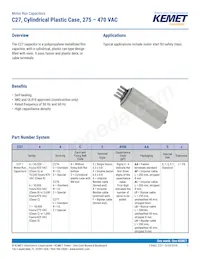 C276CC35200AA0J Datasheet Cover