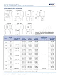 C317C100K2G5TA7301 Datasheet Pagina 3