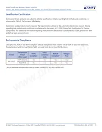 C320C105K5N5TA9170 Datasheet Page 5