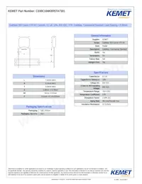 C330C104KBR5TA7301 데이터 시트 표지