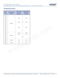 C330C124KCR5TA Datasheet Page 16