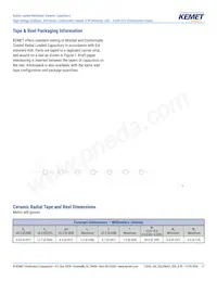 C330C124KCR5TA Datasheet Page 17