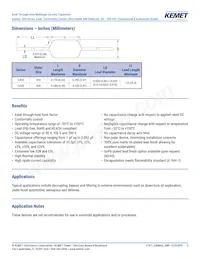 C430C473K1H5TA91707200 데이터 시트 페이지 3