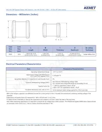 CBR05C309BAGAC Datasheet Pagina 3