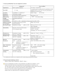 CL21B106KPQNNNG Datenblatt Seite 2